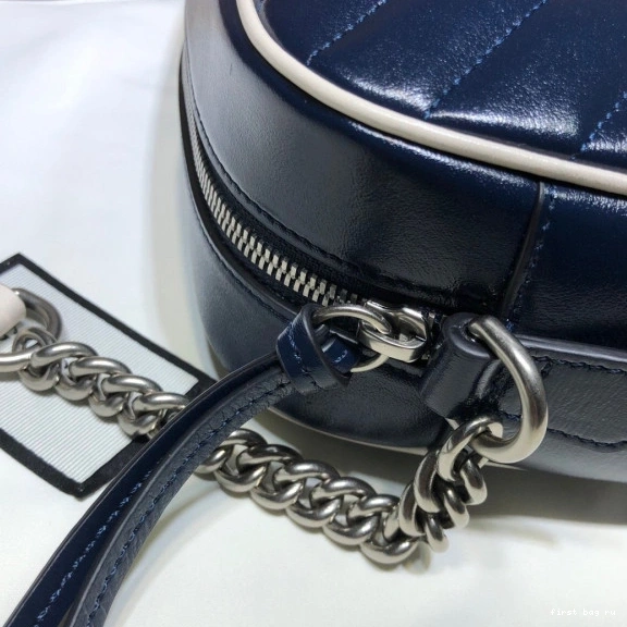 First bag ru Shoulder Small Marmont GG Bag Matelassé GUCCI 0728